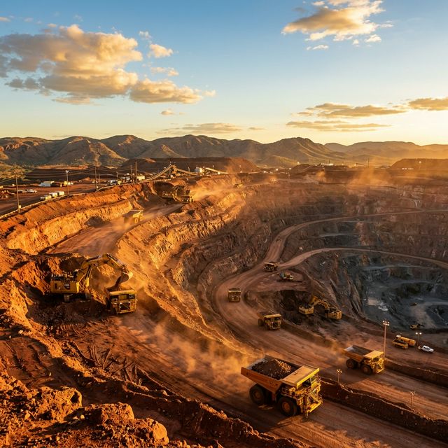 Captive mining operations